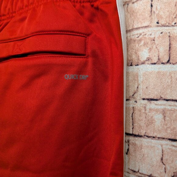 Xersion Track Pants Drawstring Lined RED/White Size Large - Picture 10 of 13